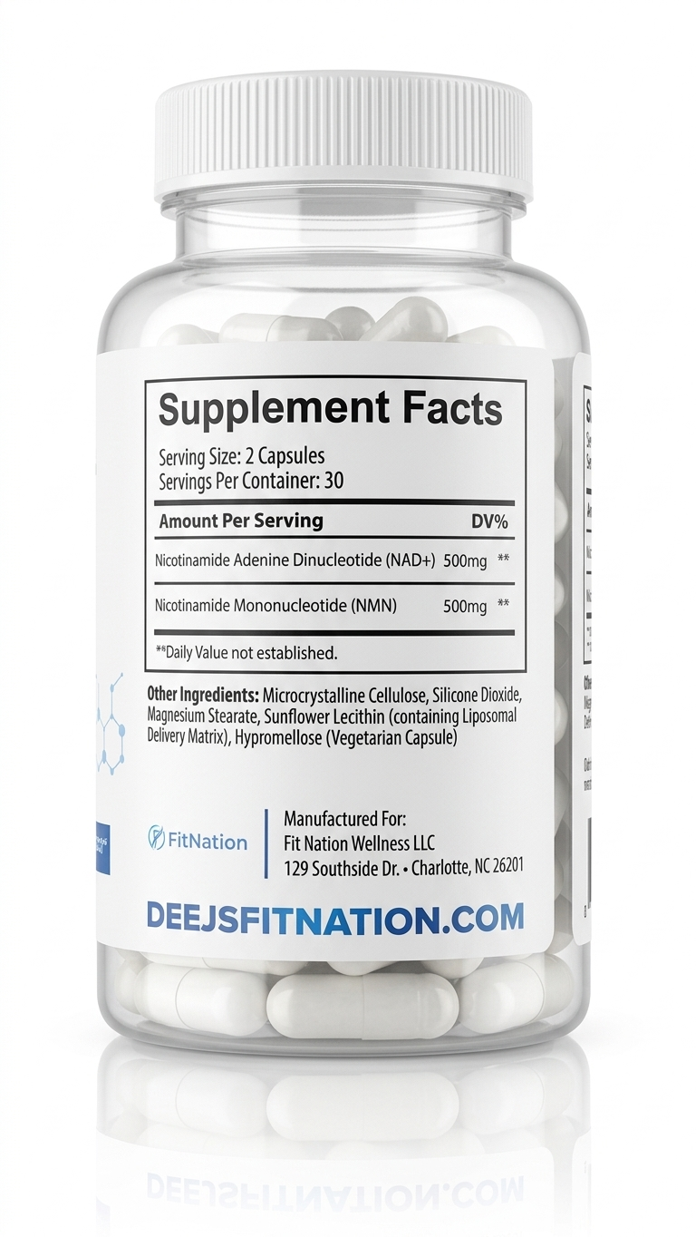 Liposomal NAD+ NMN